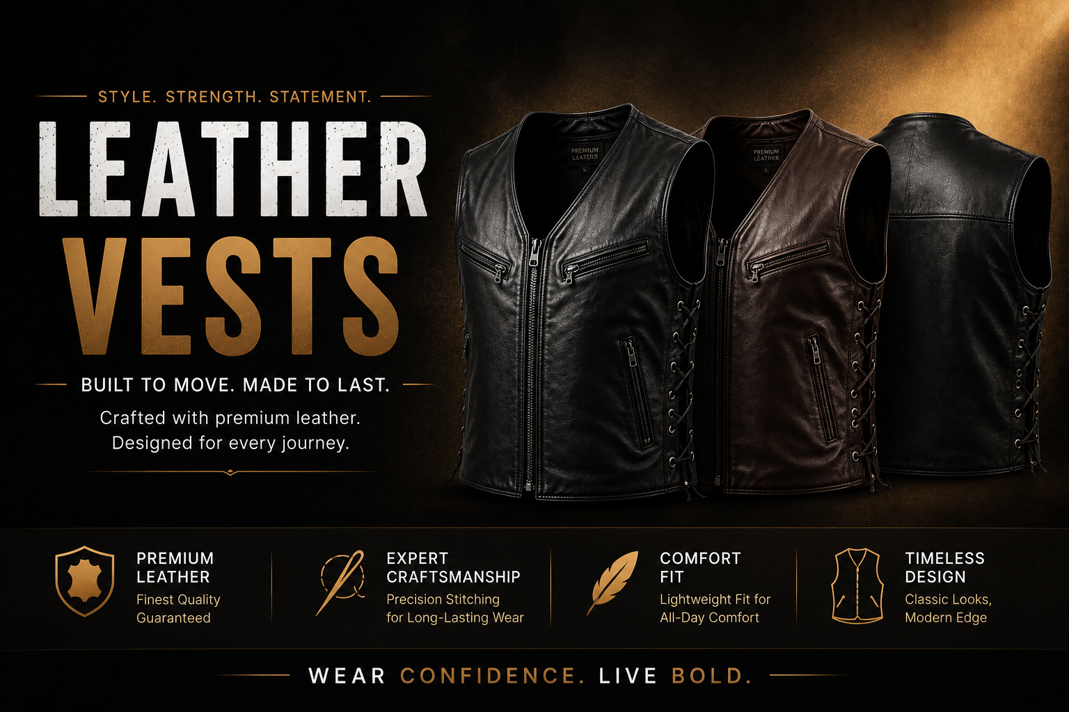 Leather Vests