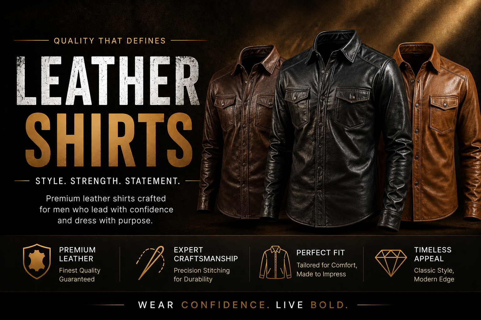 Leather Shirts